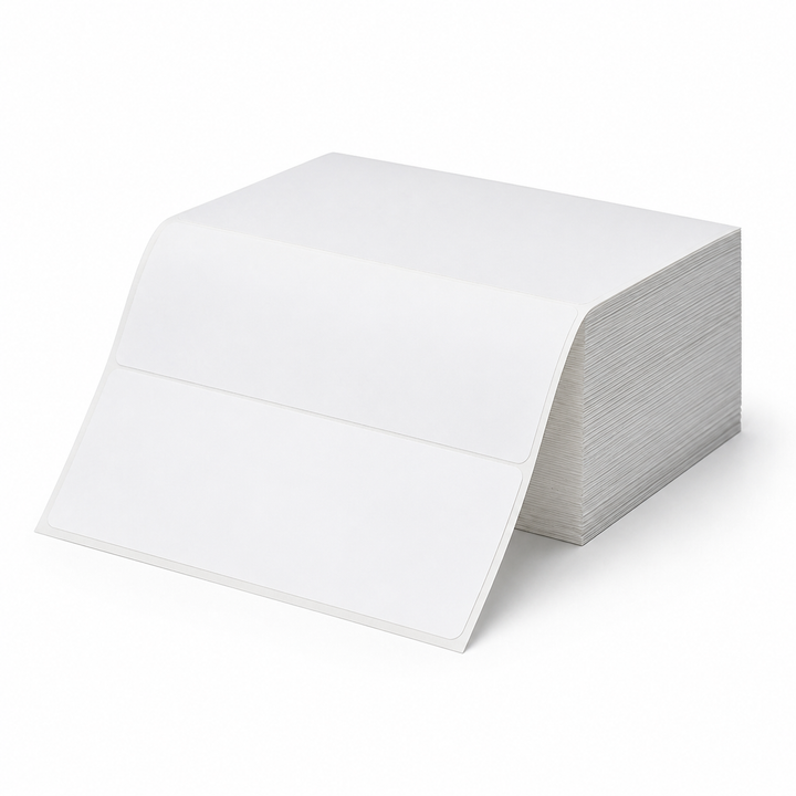 Starter pack of blank 4 x 6 direct thermal shipping labels
